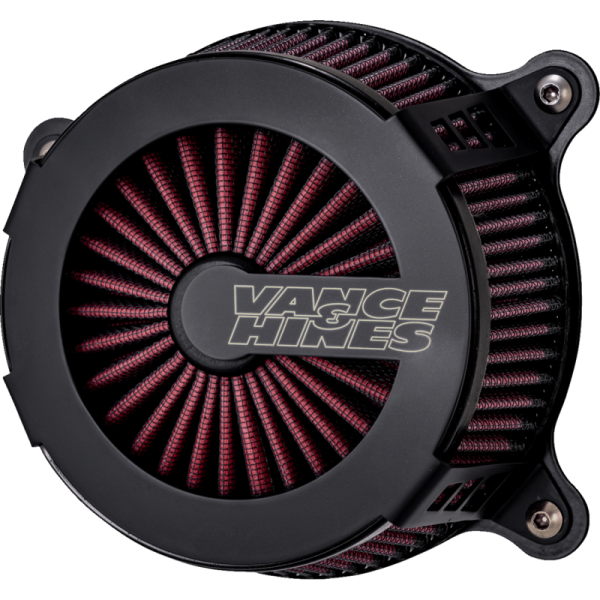 (image for) Vance & Hines VO2 Cage Fighter Air Intake Kit Black Contrast