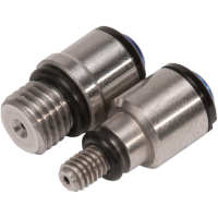 (image for) Micro Bleeders - M4 x 0.7 and M8 x 1.0 Silver