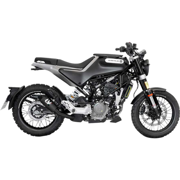 (image for) LeoVince LV-10 Full Black Stainless Steel Slip-On Exhaust
