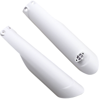 (image for) White Lower Fork Cover Set