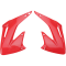 (image for) UFO Radiator Cover - 00-22 CR red