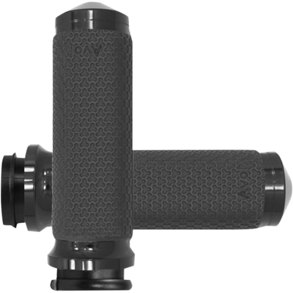 (image for) AVON GRIPS Memory Foam Grips Medium Round Black Anodized