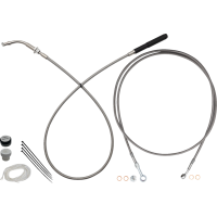 (image for) Stainless Complete EZ Install Kit - 14" Handlebars