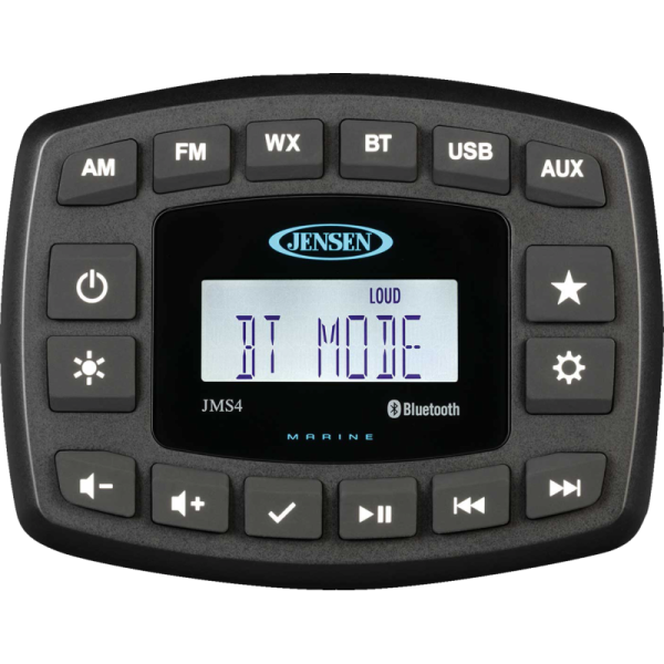Jensen JMS4RTL Waterproof Bluetooth Stereo