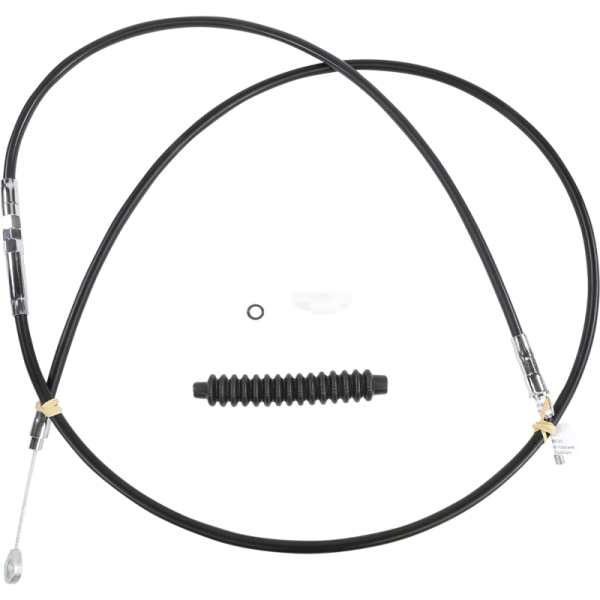 (image for) Drag Specialties High Efficiency Black Vinyl Clutch Cable (Custom Length)