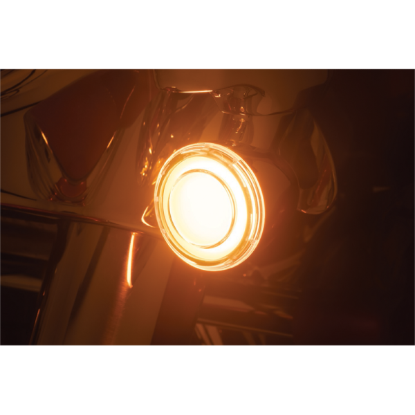 (image for) Tracer LED Front Turn Signal Conversion Amber/Amber Amber Lens