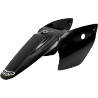 (image for) Rear Fender with Side Panels - Black