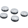 (image for) Show Chrome Replacement Radio Knobs for Honda GL1500 88-00