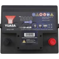 (image for) Yuasa YBX9000 AGM Battery YBXM79L1560MUL
