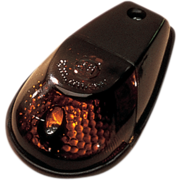 (image for) K&S TECHNOLOGIES Flush Mount Marker Light - Black/Smoke (Dual Filament)