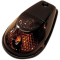 (image for) Flush Mount Marker Light - Black/Smoke (Dual Filament)