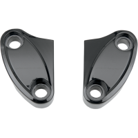 (image for) Handlebar Riser Clamps - Black