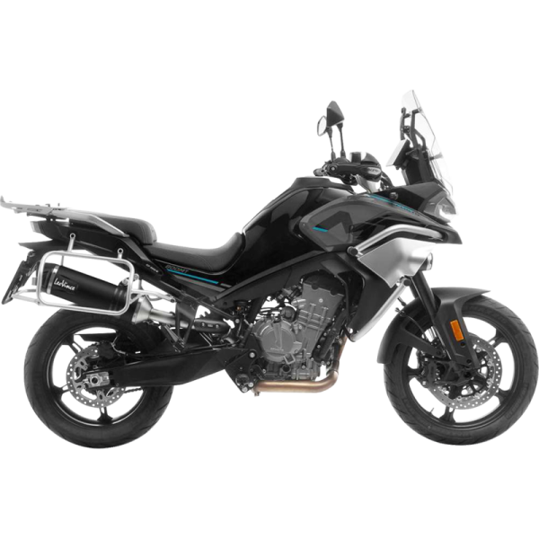 (image for) LEOVINCE LV One EVO Slip-On, Black stainless steel, KTM 790/890 Adventure 21-24