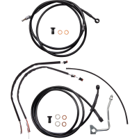 (image for) Ape Hanger Install Kit - Black Vinyl