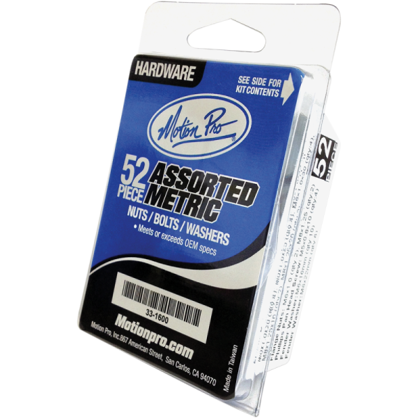 Motion Pro 52-Piece Metric Hardware Kit