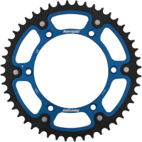 (image for) Supersprox Stealth Rear Sprocket, Blue - 48T