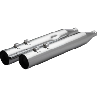 (image for) 4" HP Plus® Slip On Mufflers - Straight cut, chrome