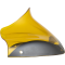 (image for) Kolor Sport Flare™ Windshield 8" Yellow