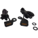 (image for) LED Handlebar Marker Lights - Black w/ Amber Lens