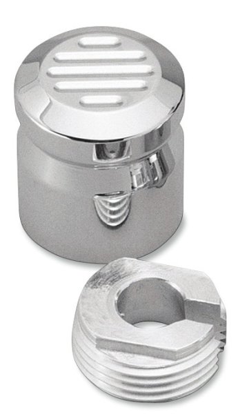 (image for) PRO-ONE PERF.MFG. Billet Choke Cable Knob Cover Ball-milled