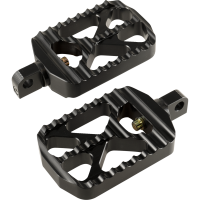 (image for) Joker Machine Bear Claw Male Mount Footpegs, Black Anodized