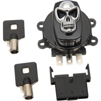 (image for) Skull Ignition Switch Gloss Black