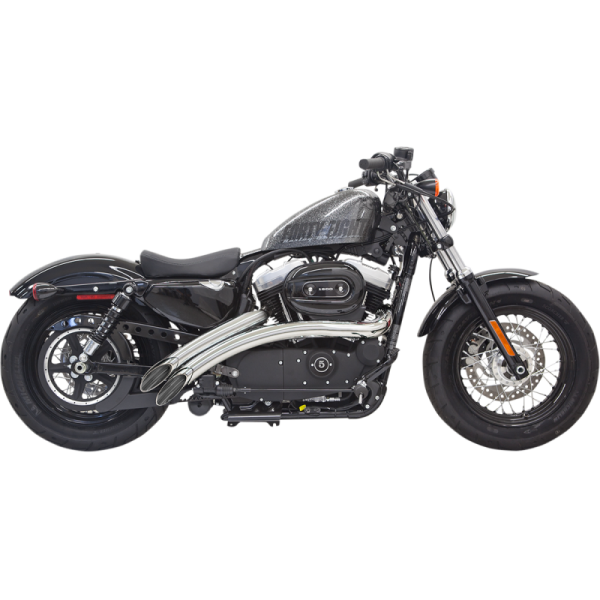 (image for) Radial Sweepers Chrome w/ Chrome Heat Shields