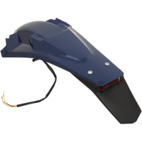 (image for) Enduro Rear Fender With Taillight - Husky blue
