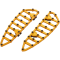 (image for) MX Driver Floorboards - Gold Anodized