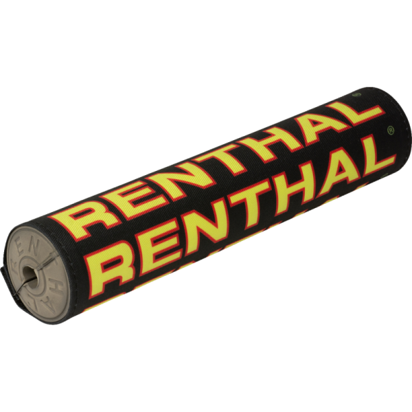 (image for) Renthal Vintage SX Crossbar Pad - Black/red/yellow