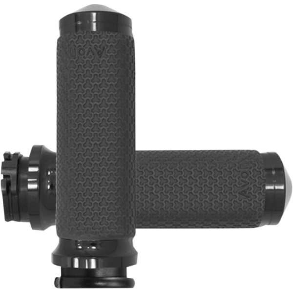 (image for) AVON GRIPS Memory Foam Grips Medium Round Black Anodized