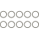 (image for) Genuine James Gaskets Exhaust Port Gaskets (10 pk.)