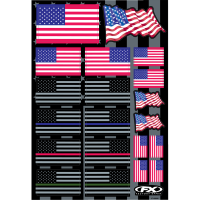 (image for) U.S.A. Sponsor Sticker Kit