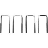 (image for) Square U-Bolt 5/16" x 1-1/2" x 3-1/2" (4-Pack)