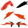 (image for) Acerbis Standard Kit - KTM 150/250/300 XC-W, 350/500 EXC-F/XCF-W 20-23 - OEM 23