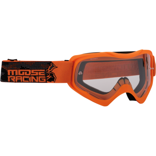 (image for) MOOSE RACING SOFTGOODS Moose Offroad Qualifier Agroid Goggle, Orange