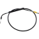 (image for) Black Vinyl/Stainless Braided Clutch Cable/Line