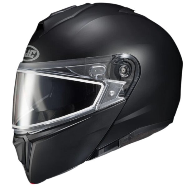 (image for) HJC C10 Helmet - Dual-Lens Shield - Semi-Flat Black - Size XL