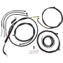 (image for) LA Choppers Midnight Braided Complete Kit for 21-23 FLTRX/S/ST (18-20in.)