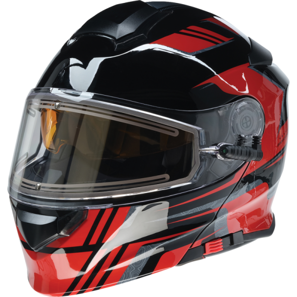 (image for) Z1R Solaris 2.0 First Tracks Helmet, Black/Red, L