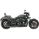 (image for) Bassani Xhaust Road Rage 2-Into-1 System - Black, Short