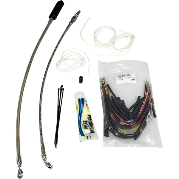 (image for) FAT BAGGERS INC EZ Install Kit Braided 16"