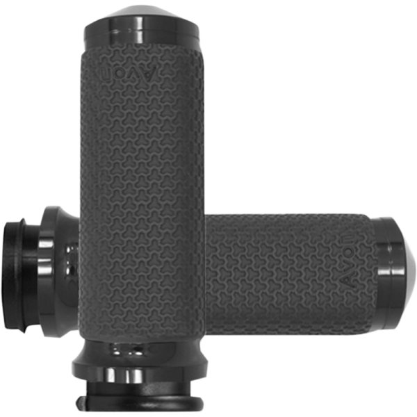 (image for) AVON GRIPS Memory Foam Grips Large Round Black Anodized