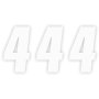 (image for) Factory Numbers - 7" White - No. 4