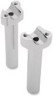 (image for) Forged Aluminum Straight Risers Chrome 6.5"