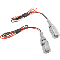 (image for) LED License Plate Illuminator with Red Accent Light