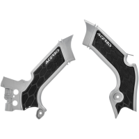(image for) Acerbis X-Grip Frame Guard - KAWASAKI KX450 19-23 - Silver/black