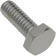 (image for) Coarse-Thread Hex-Head Bolt 1/4"-20 X 3/4"