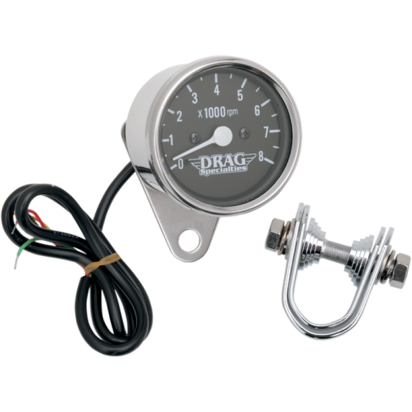 Drag Specialties 2.4" Mini Electronic Tachometer