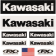 (image for) Kawasaki Iron-On Sponsor Kit